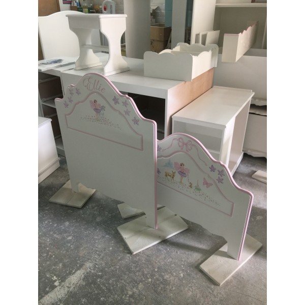 Princess Bed Without Posts Inc. Fairy Artwork